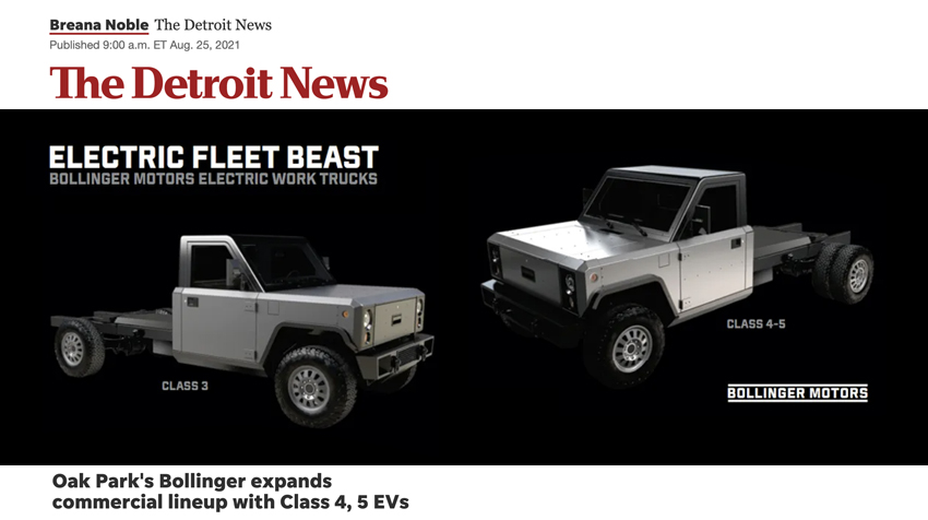 You are currently viewing New Class 4 & 5 Bollinger Trucks